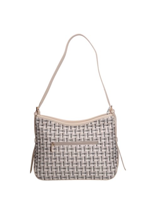 David Jones CM7605 bézs fekete női válltáska