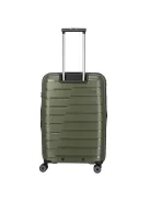 Travelite Air Base M olive bővíthető közepes méretű bőrönd