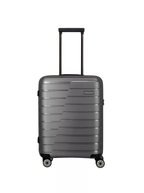 Travelite Air Base S antracit bővíthető kabinbőrönd