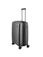 Travelite Air Base S antracit bővíthető kabinbőrönd