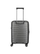 Travelite Air Base S antracit bővíthető kabinbőrönd