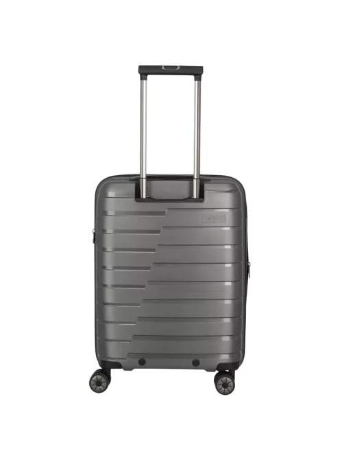 Travelite Air Base S antracit bővíthető kabinbőrönd
