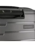 Travelite Air Base S antracit bővíthető kabinbőrönd