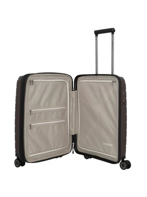 Travelite Air Base S coffee bővíthető kabinbőrönd