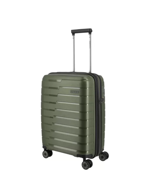 Travelite Air Base S olive bővíthető kabinbőrönd