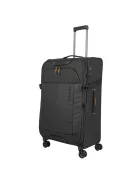 Travelite Briize L fekete bővíthető nagy méretű bőrönd