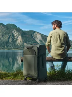 Travelite Briize L khaki bővíthető nagy méretű bőrönd