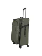 Travelite Briize L khaki bővíthető nagy méretű bőrönd