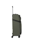 Travelite Briize L khaki bővíthető nagy méretű bőrönd