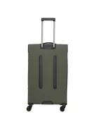 Travelite Briize L khaki bővíthető nagy méretű bőrönd