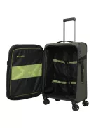 Travelite Briize M khaki bővíthető közepes méretű bőrönd