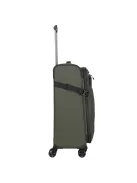 Travelite Briize M khaki bővíthető közepes méretű bőrönd