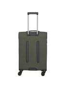 Travelite Briize M khaki bővíthető közepes méretű bőrönd