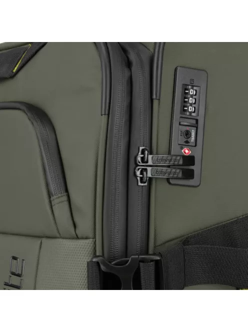Travelite Briize M khaki bővíthető közepes méretű bőrönd