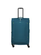Travelite Umbria L petrol bővíthető nagy méretű bőrönd
