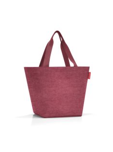 Reisenthel ZS3104 shopper M twist maroon női válltáska