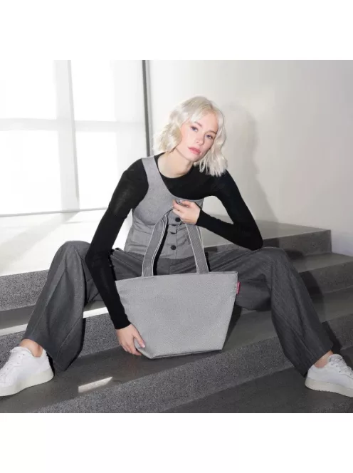 Reisenthel ZS3104 shopper M twist maroon női válltáska
