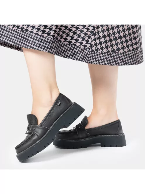 Anekke mokkaszin fekete 41373-186 41-es