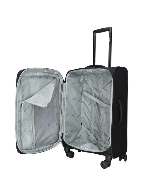 Enrico Benetti Oakville L fekete nagy méretű bőrönd