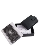 La Scala bőr kártyatartó ADQ30809/T fekete