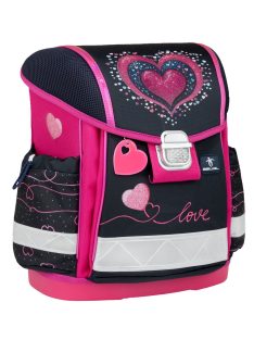 Belmil Dark Pinky iskolatáska szett