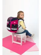 Belmil Dark Pinky iskolatáska szett