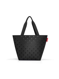   Reisenthel ZS7075 shopper M glossy dots black női válltáska
