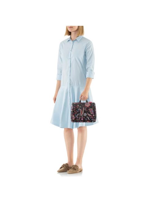 Reisenthel toiletbag XL glossy dots black WO7075 kozmetikai táska 