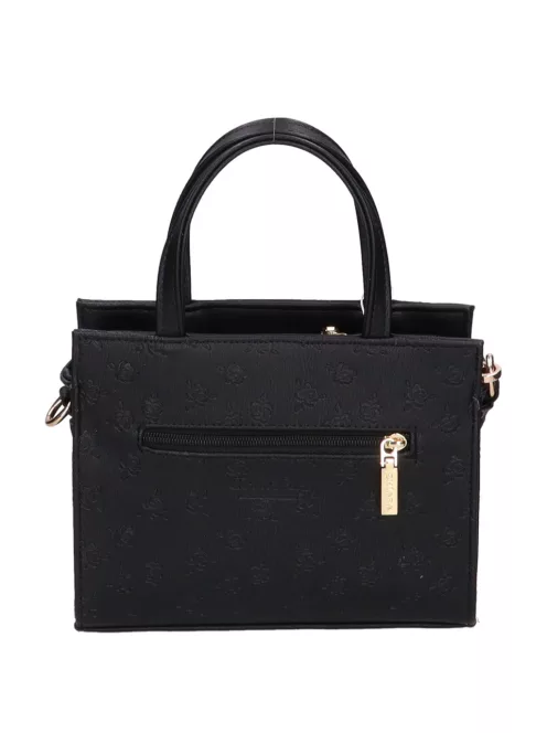 Karen rostbőr kistáska K 7038 fekete rózsa