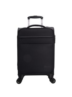 Innsbruck S fekete kabin méretű bőrönd 49021
