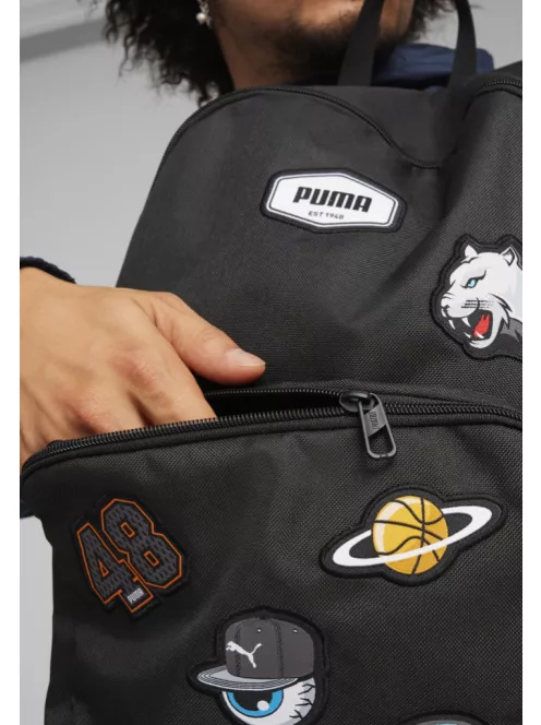 Puma Patch fekete hátizsák 090344 01