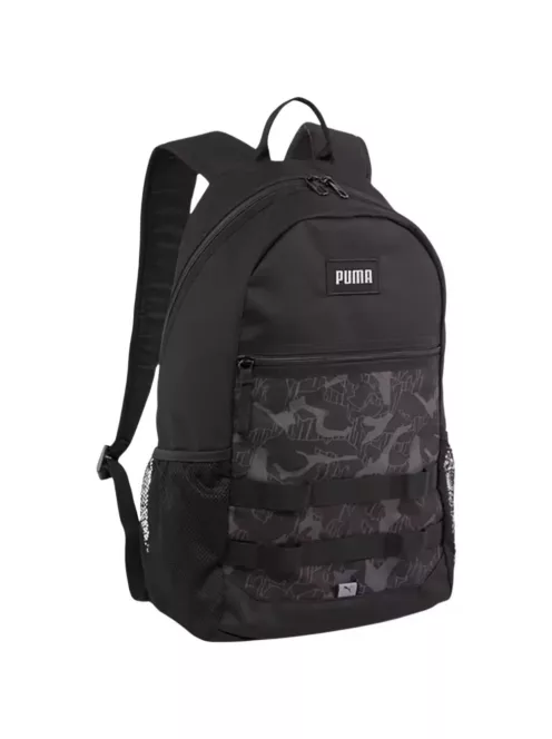 Puma Style 090354 01 fekete mintás hátizsák
