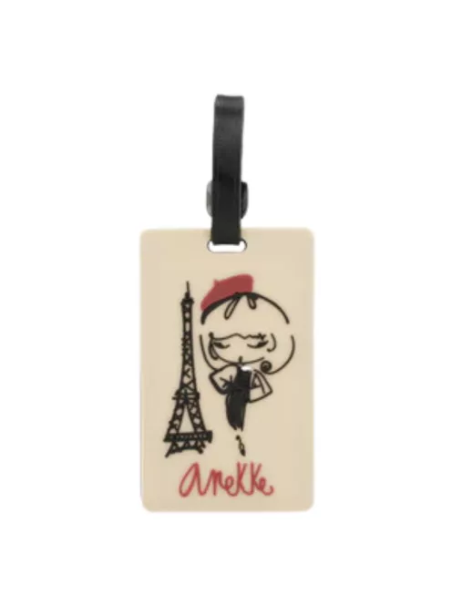 Anekke Mademoiselle 41580-101 bézs bőröndcímke