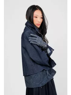 Anekke kék kesztyű 41482-061