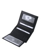 La Scala bőr kártya és irattartó pénztárca ADQ1008 fekete