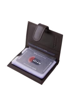 Corvo Bianco Luxury bőr RFID kártyatartó RCBS808/T barna