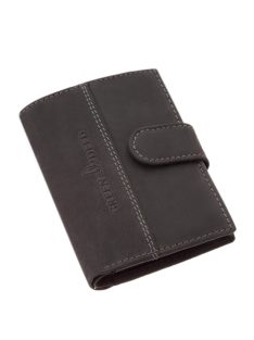   GreenDeed bőr kártyatartó átkapcsolóval FGD2038/T fekete