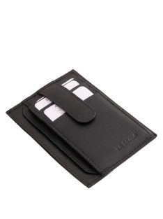 Valódi bőr kártyatartó La Scala 3188 fekete