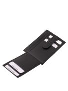 Valódi bőr kártyatartó La Scala 3188 fekete