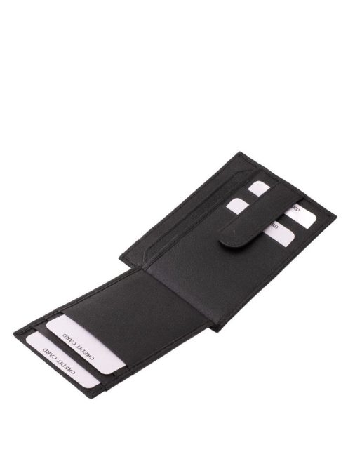 Valódi bőr kártyatartó La Scala 3188 fekete