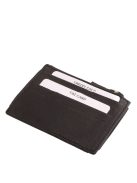 Valódi bőr kártyatartó La Scala 9Q772 fekete