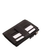 Valódi bőr kártyatartó La Scala 9Q772 fekete