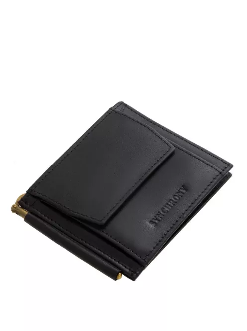 Synchrony RG91 fekete férfi dollártárca RFID védelemmel 