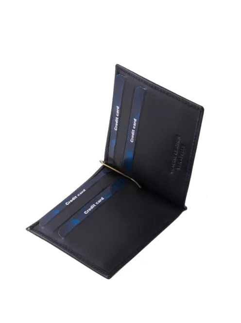 Synchrony RG91 fekete férfi dollártárca RFID védelemmel 