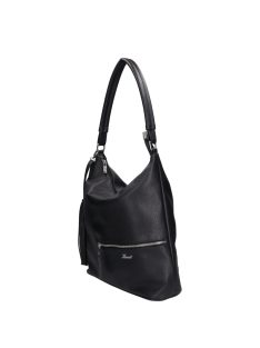 Karen 2521 fekete rostbőr női táska