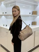 Chiara rostbőr táska I 581 fekete virág