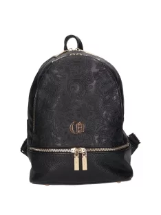 Chiara rostbőr hátizsák I 5000 fekete virágos