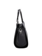 Karen rostbőr táska D 341 fekete virág