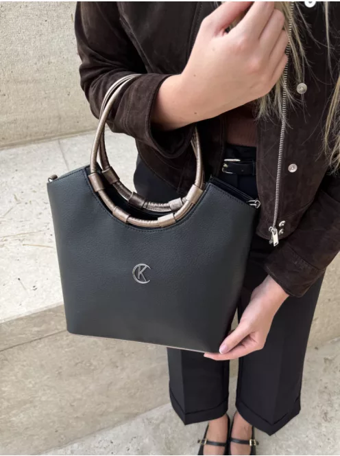 Karen rostbőr táska 1722 fekete