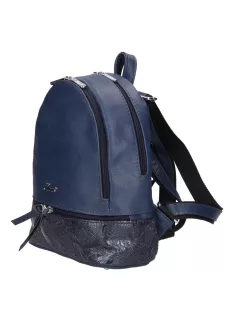 Karen rostbőr hátitáska 9285 kék virág